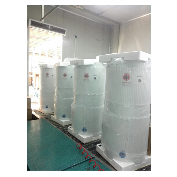 Machine horizontale de traitement de l'eau par ultrafiltration d'acier inoxydable 