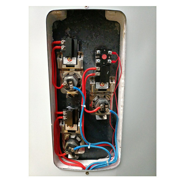 Purificateur d'eau horizontal jumbo durable en acier inoxydable 