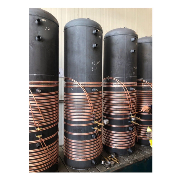 Réservoir de stockage d'eau chaude en acier inoxydable 1000L 