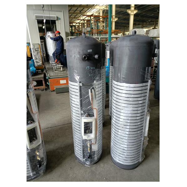 Réservoir de stockage horizontal en acier inoxydable pour le stockage de l'eau ou de la solution 