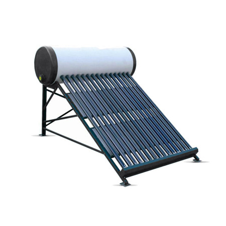 Chauffe-eau solaire pressurisé monté sur le toit pour l'eau chaude à usage familial