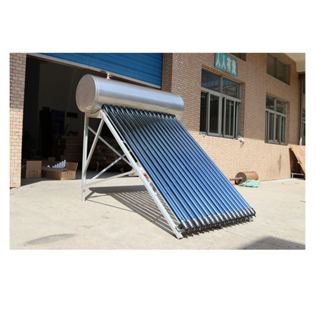 Machine de découpe hydraulique pour la production de chauffe-eau solaire