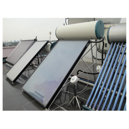 Système solaire d'énergie de chauffe-eau solaire d'alliage d'aluminium de thermosiphon de 24mm